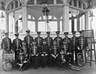 Jetty Extension, Royal Engineers band, c1902